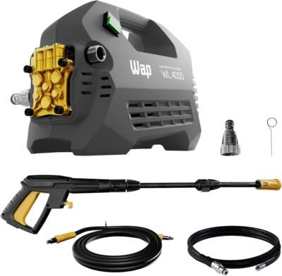Lavadora de Alta Pressão Desobstruidora Profissional WL 4000, 420L/h, com Agulha Desobstruidora e Motor de Indução, 2000W 220V
