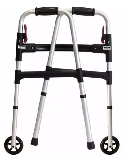 Andador Andajar Desmontável Articulado com Rodas Alumínio - Imagem 2