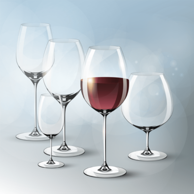 Taças de vinho